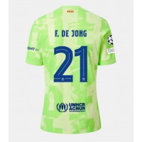 Camiseta Barcelona Frenkie de Jong #21 Tercera Equipación 2024-25 manga corta